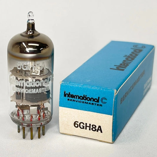 (1) Tested International Service Master 6GH8A Tube with Box Made in Hungary (e)