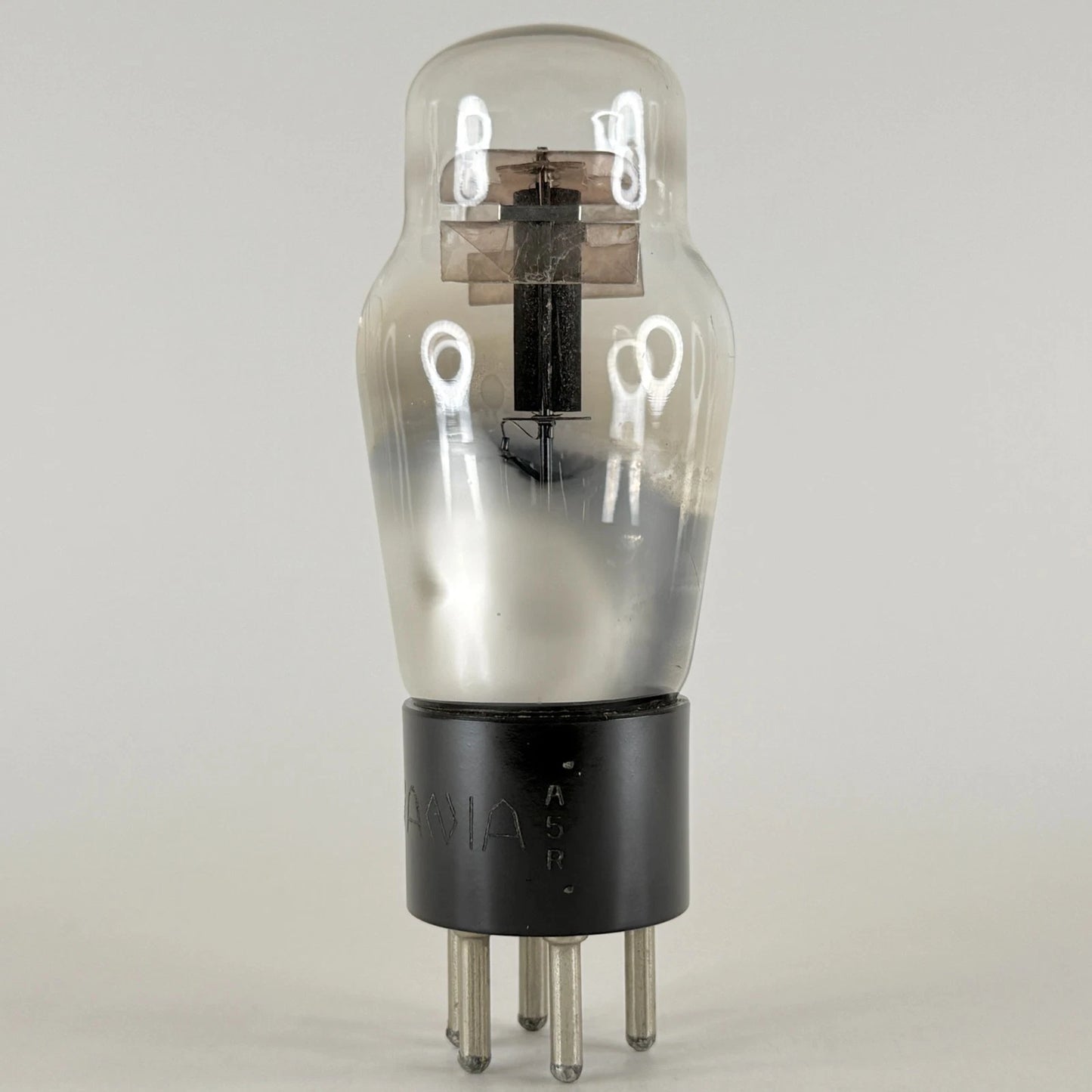 (1) Tested Sylvania Type 27 Tube Date Code A5R Engraved Base 27 Tube Triode