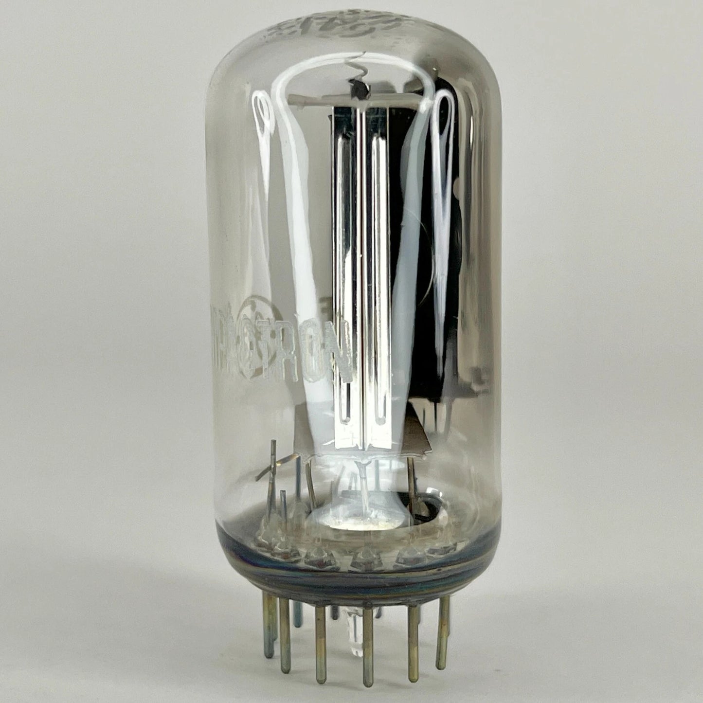 (1) Tested GE 6AX3 Compactron Tube with Box Date Code JF Half Wave Rectifier