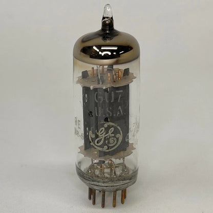 (1) Tested Balanced GE 6GU7 Tube Date Code RE General Electric 6GU7 Twin Triode