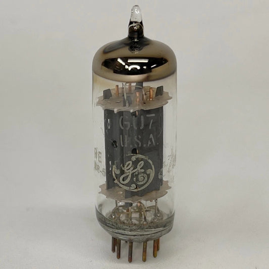 (1) Tested Balanced GE 6GU7 Tube Date Code RE General Electric 6GU7 Twin Triode