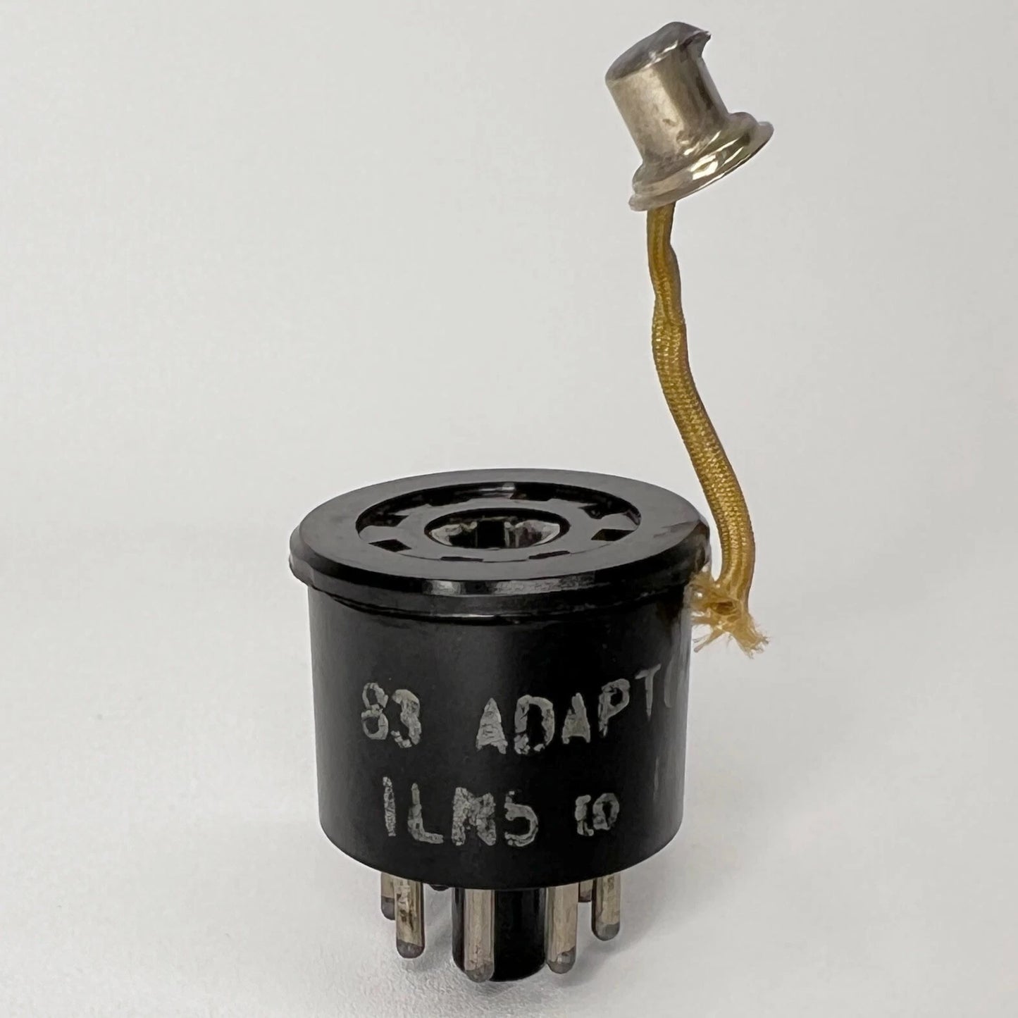 Vintage Adaptol No. 83 Tube Socket Adapter To Replace 1LN5 Tube with 1N5 Tube