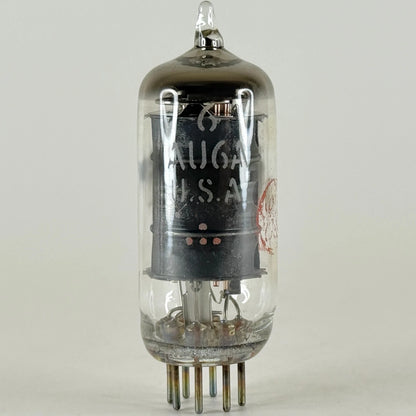 (1) Tested GE 6AU6A Tube with Box Red Letter 6AU6 A Sharp Cutoff Pentode Tube