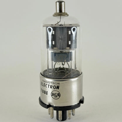 (1) Tested RCA 6Q7GT Tube Date Code YJL Twin Diode High Mu Triode Tube