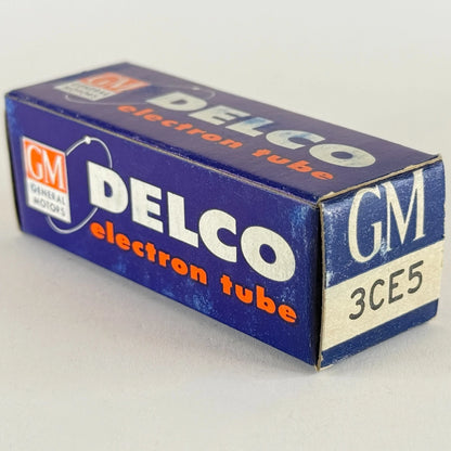 (1) Tested GM Delco 3CE5 Tube with Box General Motors Delco Pentode Tube (c)