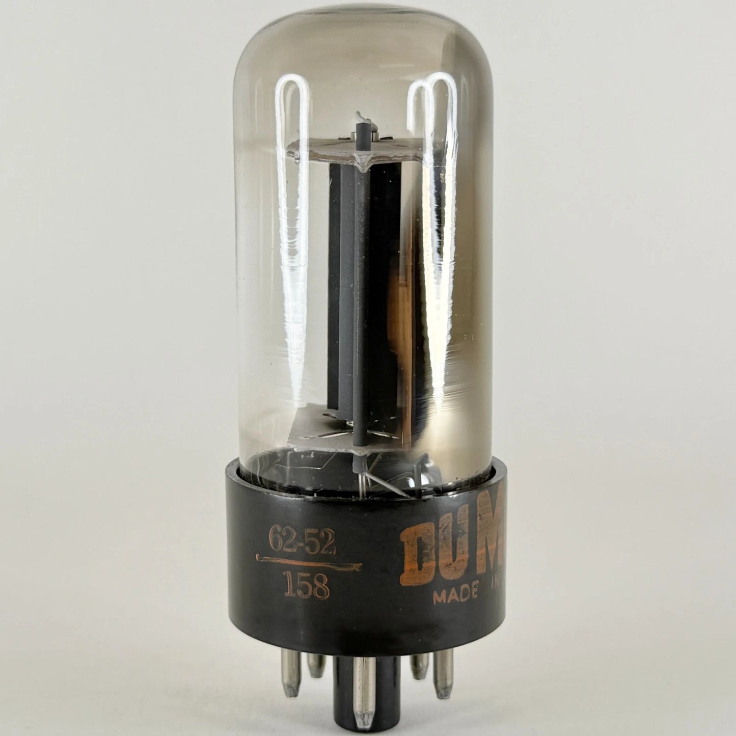 (1) Tested Dumont 12AX4GTB Tube Date Code 62-52 12AX4 GTB Rectifier Tube