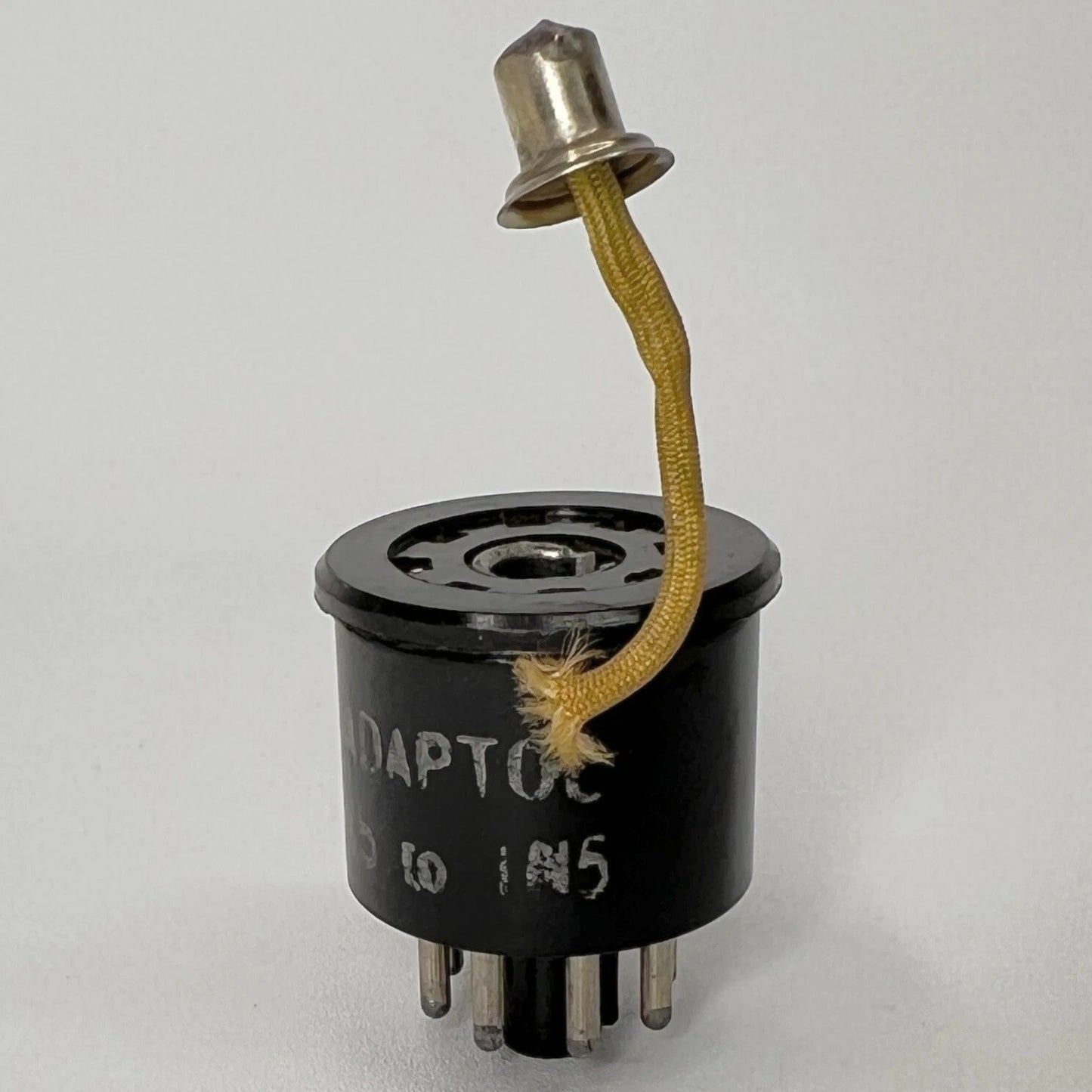 Vintage Adaptol No. 83 Tube Socket Adapter To Replace 1LN5 Tube with 1N5 Tube