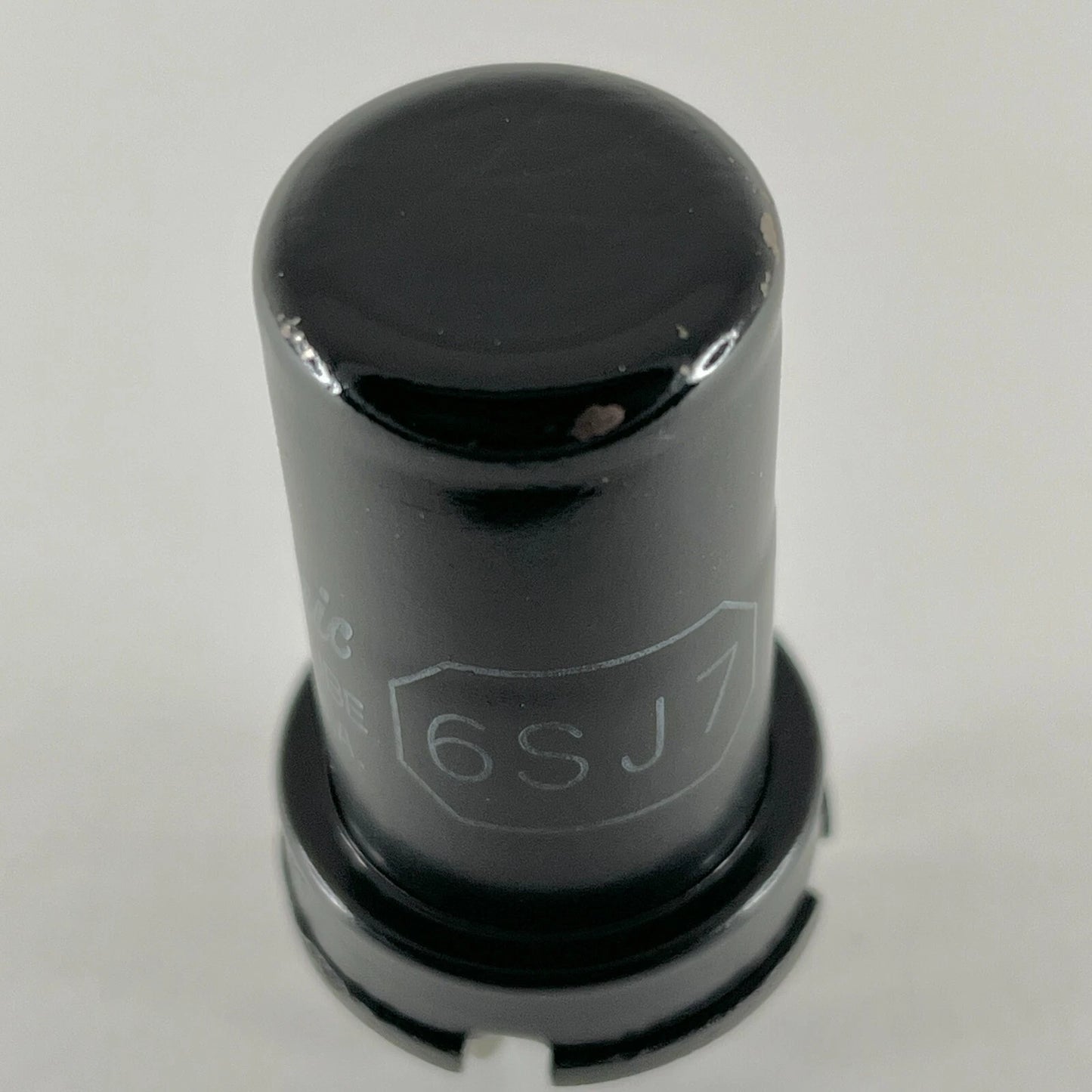 (1) Tested GE 6SJ7 Tube Date Code 1-30 General Electric 6SJ7 Pentode Tube