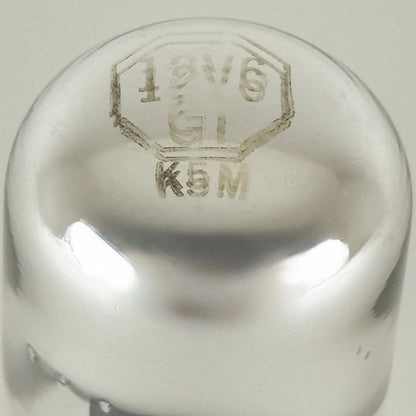 (1) Tested Delco 12V6GT Tube Date Code 613 Sylvania EIA Code Beam Power Tube