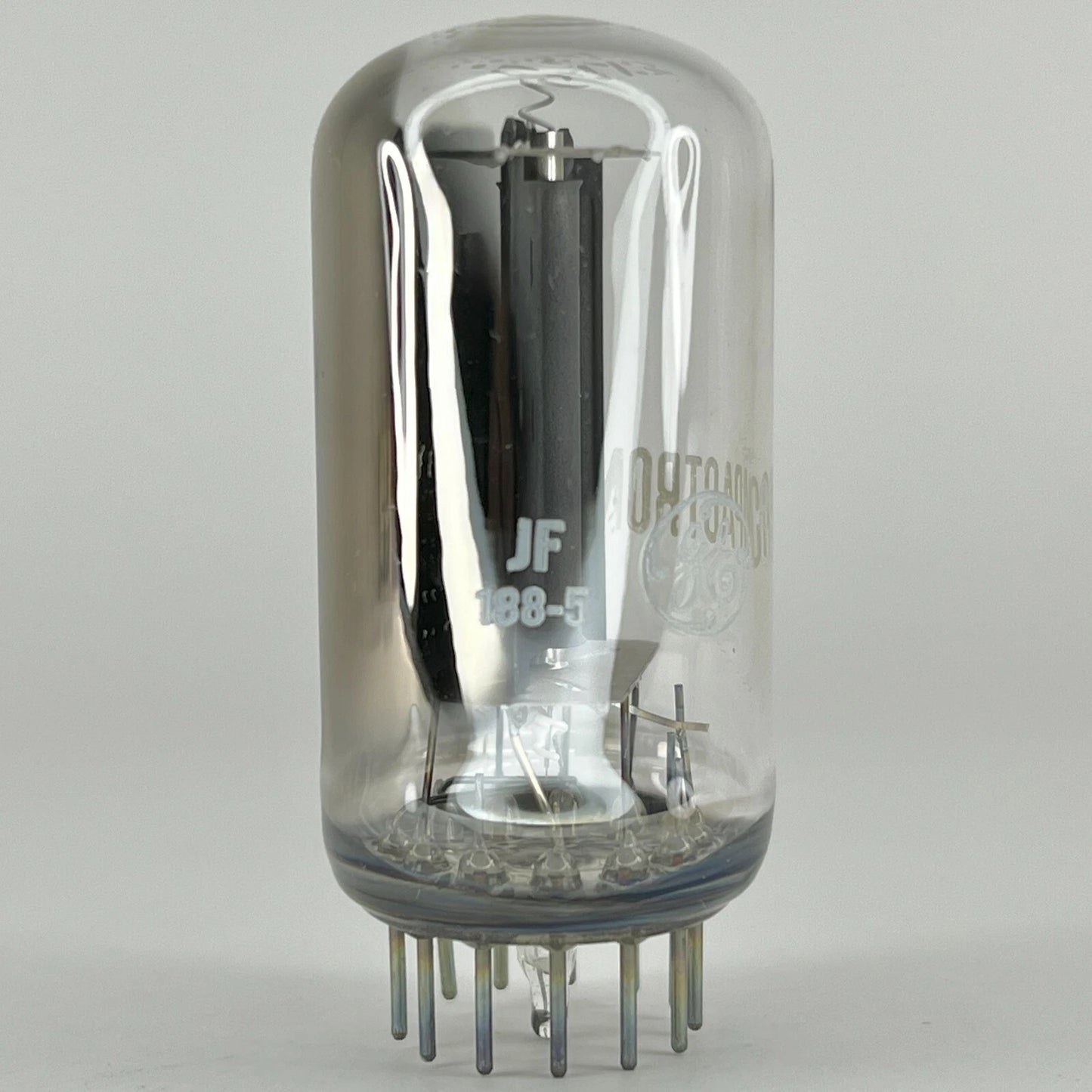 (1) Tested GE 6AX3 Compactron Tube with Box Date Code JF Half Wave Rectifier