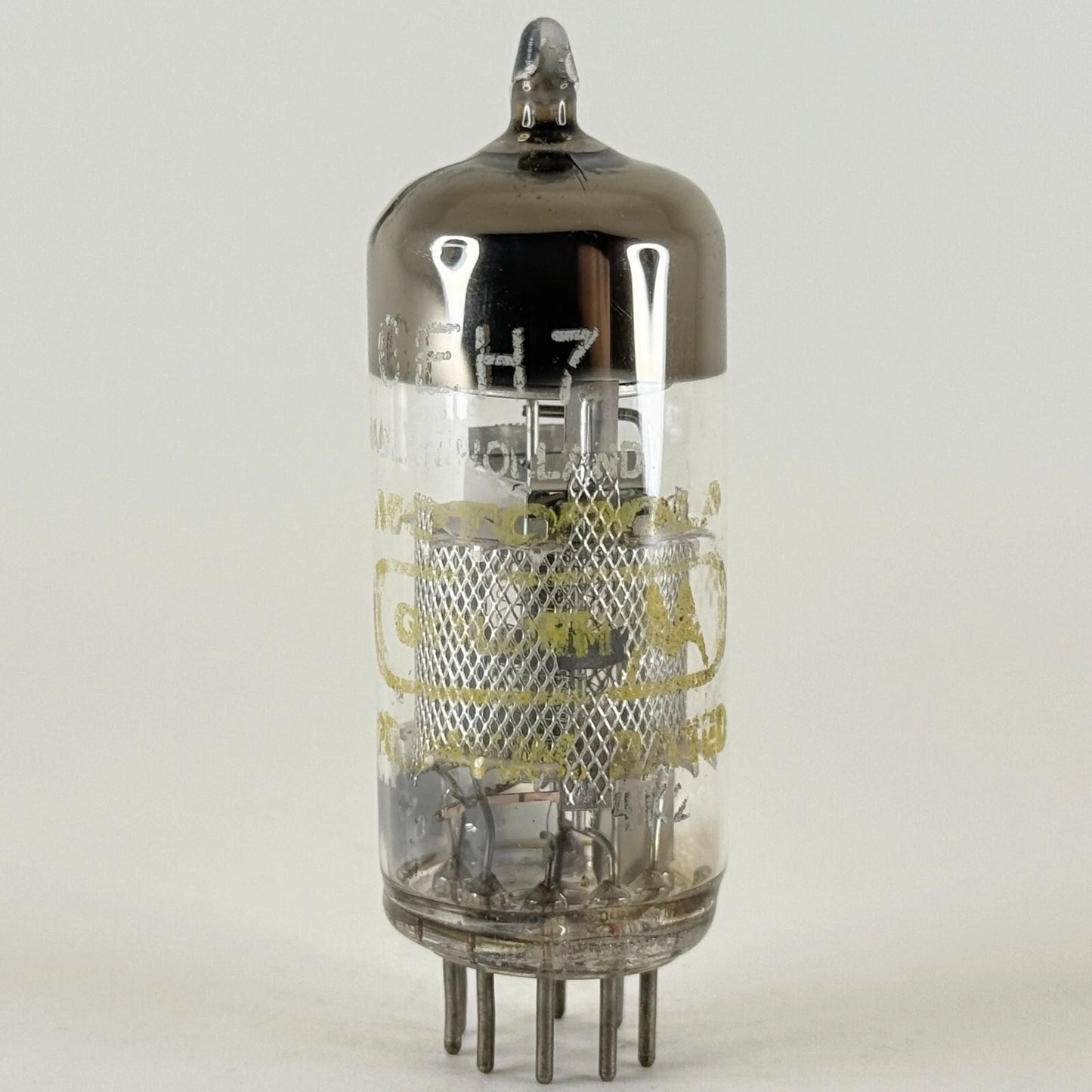 (1) Tested GE 6EH7 Tube Etched Date Code 4K2 Made in Holland Cutoff Pentode Tube