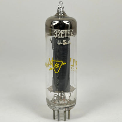 (1) Tested Sylvania 32ET5A Tube with Box Date Code BAU 32ET5 A Power Tube (a)