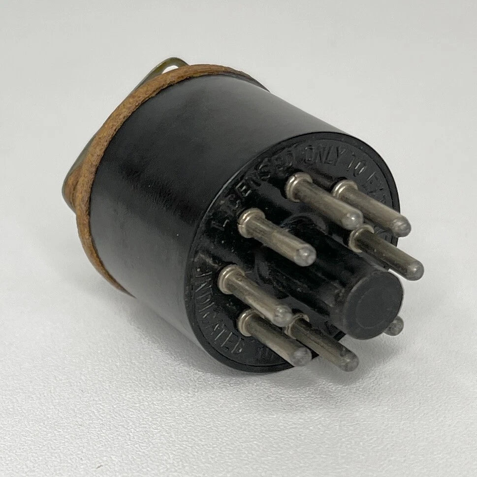 Vintage Adaptol No. 1 Radio Tube Socket Adapter 1R5 Tube to 1A7 Tube (c)