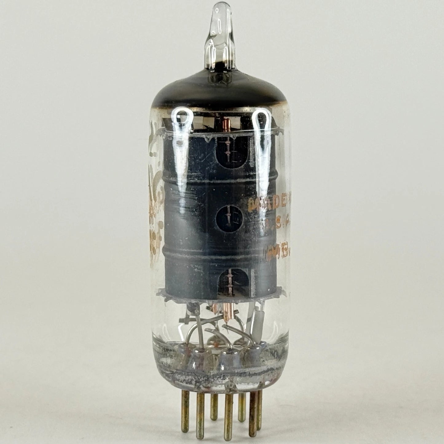(1) Tested RCA 12EA6 Tube Black Plate with Box Date Code MB Pentode Tube (d)
