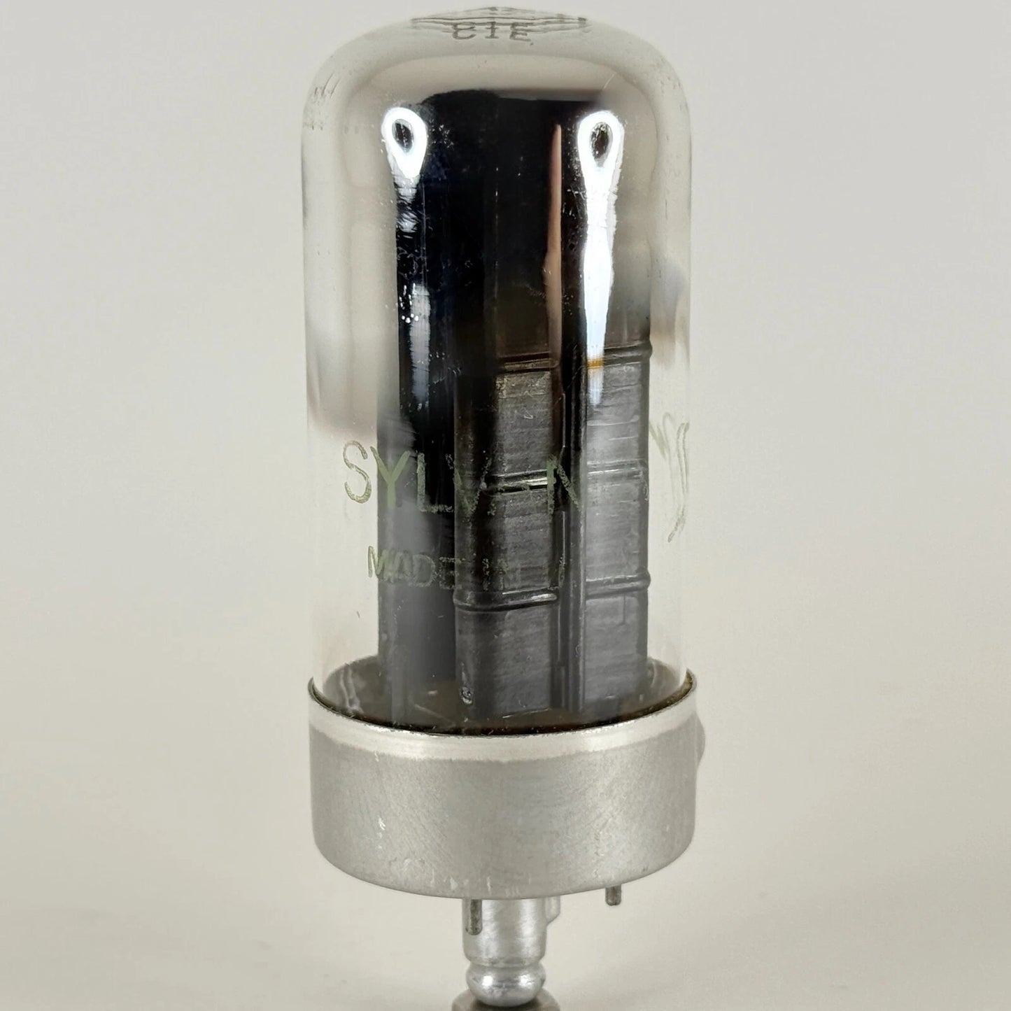 (1) Tested 1951 Sylvania 5AZ4 Tube with Box Code 1-52 Loctal Tube Rectifier (b)