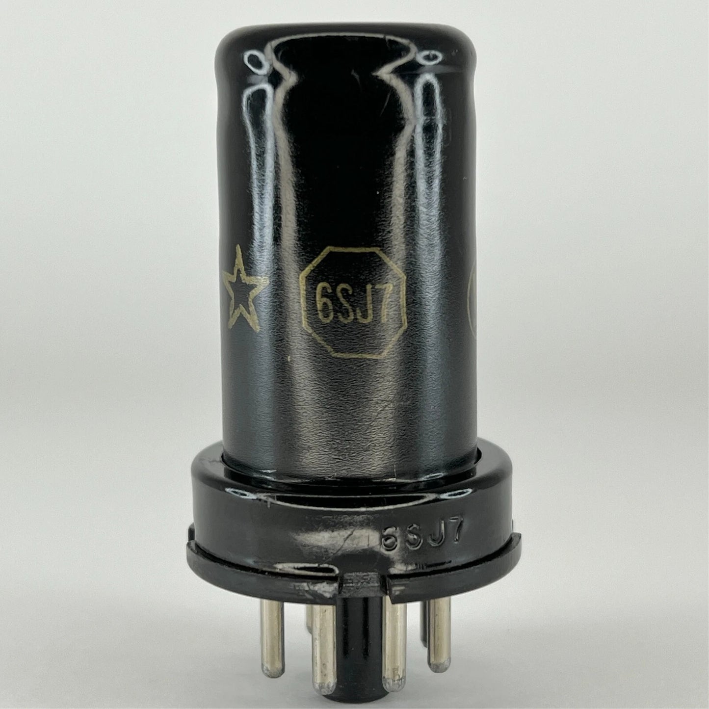 (1) Tested Westinghouse 6SJ7 Tube Date Code 8R04 6SJ7 Sharp Cutoff Pentode (a)