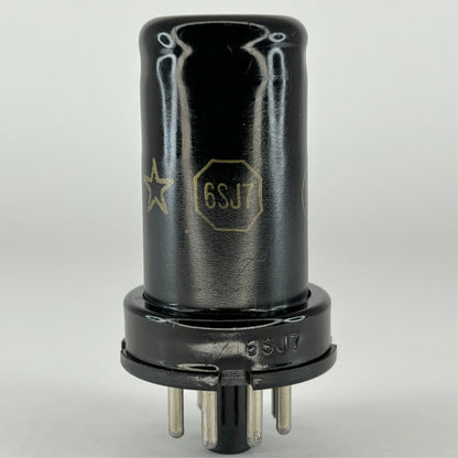 (1) Tested Westinghouse 6SJ7 Tube Date Code 8R04 6SJ7 Sharp Cutoff Pentode (a)
