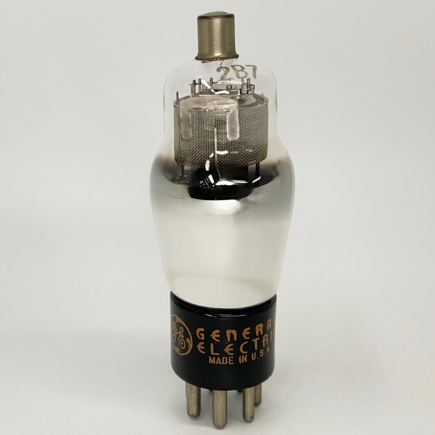 (1) Tested GE 2B7 Tube Date Code T2 General Electric 2B7 Tube Twin Diode Tube