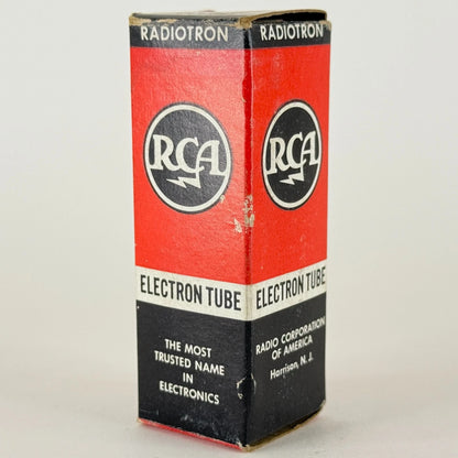 (1) Tested RCA 12AU7A ECC82 Tube with Box Code C15 Gray Plates RCA 12AU7 A Tube