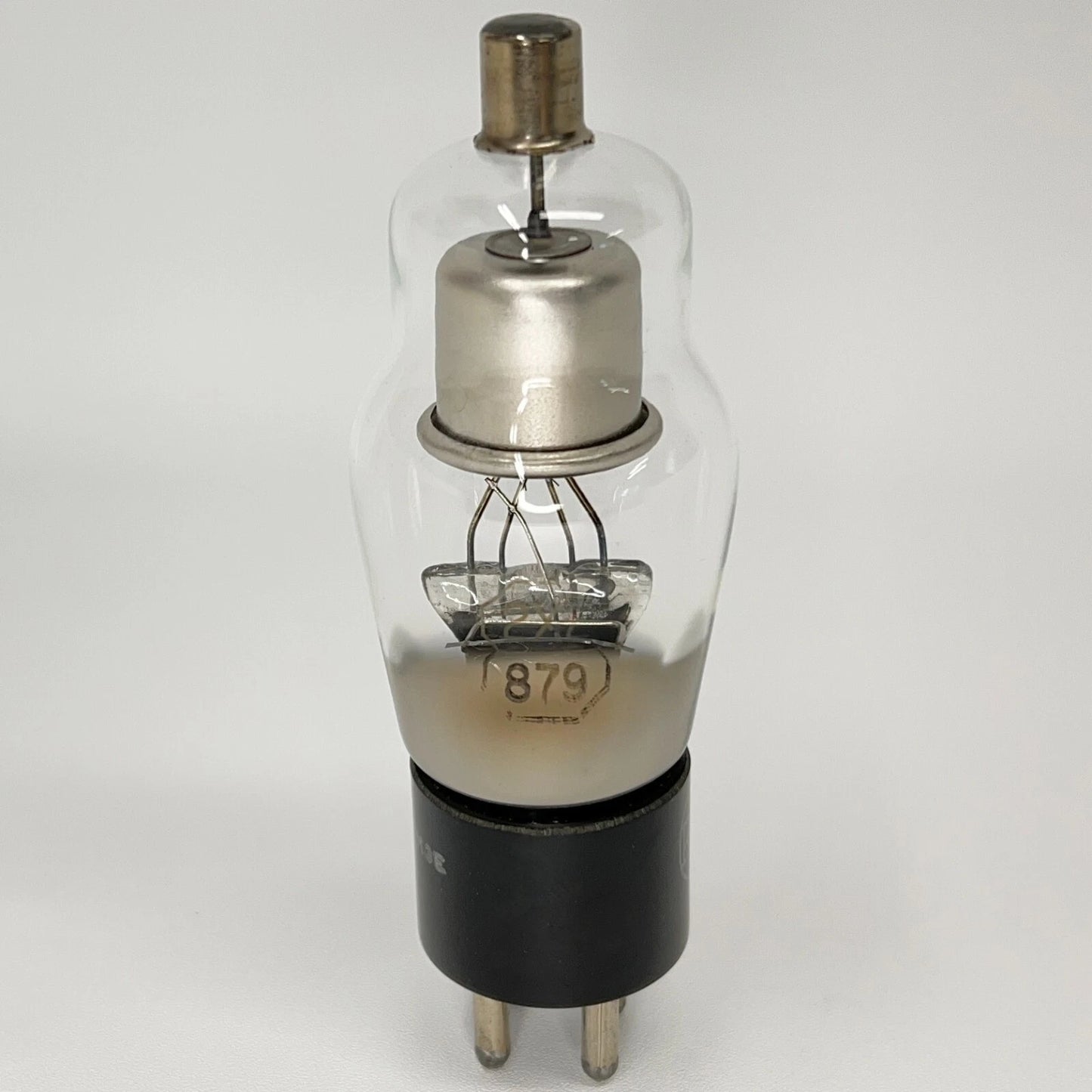 (1) Tested 1943 RCA U.S. Navy 2X2/879 Tube WW2 Tube CRC 2X2 879 Date Code K3E