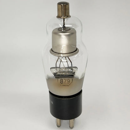 (1) Tested 1943 RCA U.S. Navy 2X2/879 Tube WW2 Tube CRC 2X2 879 Date Code K3E