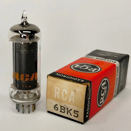 (1) Tested Very Strong RCA 6BK5 Tube with Box Date Code CL RCA 6BK5 Tube (c)