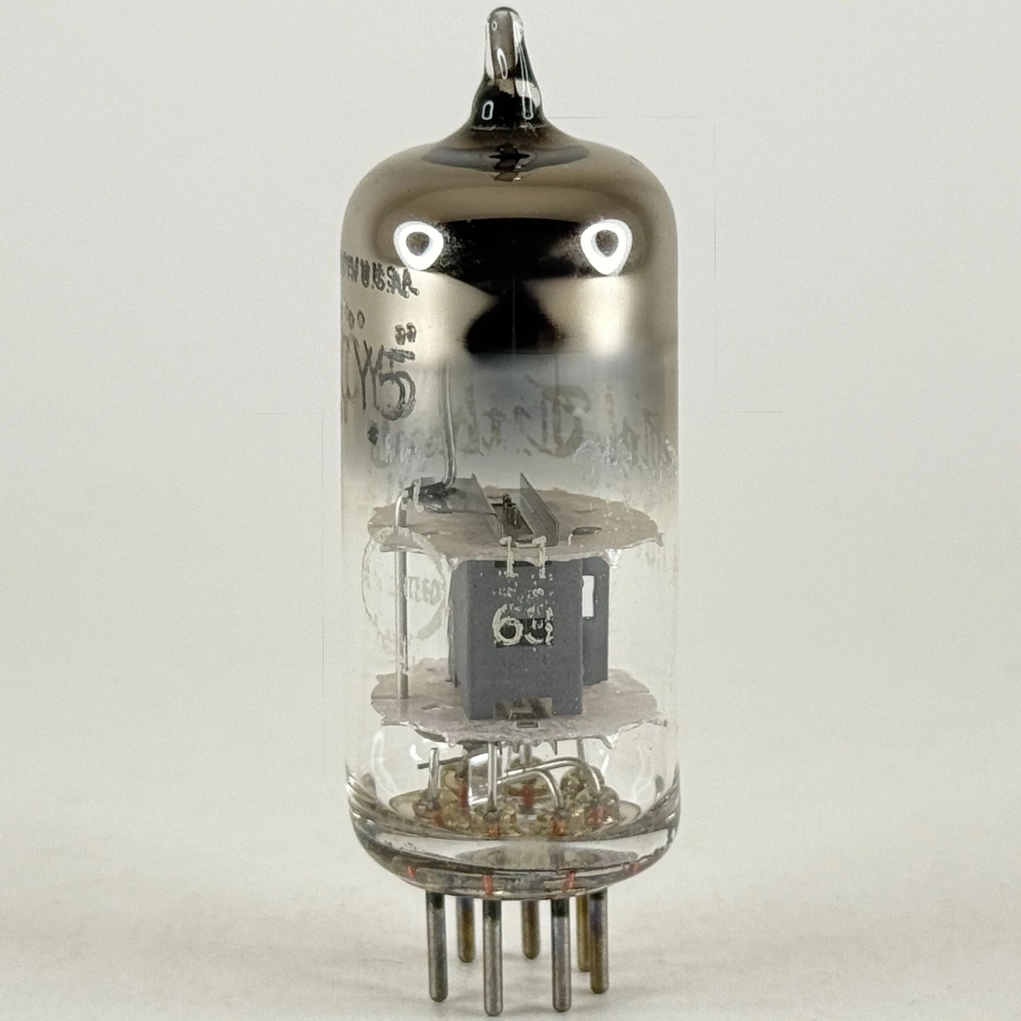 (1) Tested Rad-Tel 2CY5 Tube with Box Date Code 11-63 Rad Tel Tetrode Tube