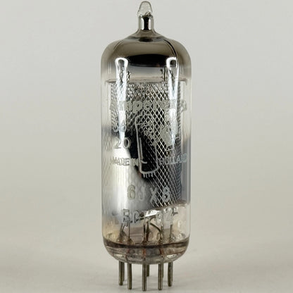 (1) Tested Amperex Bugle Boy 6JX8 ECH84 Tube Holland Date Code ◢6A2 6JX8 Tube