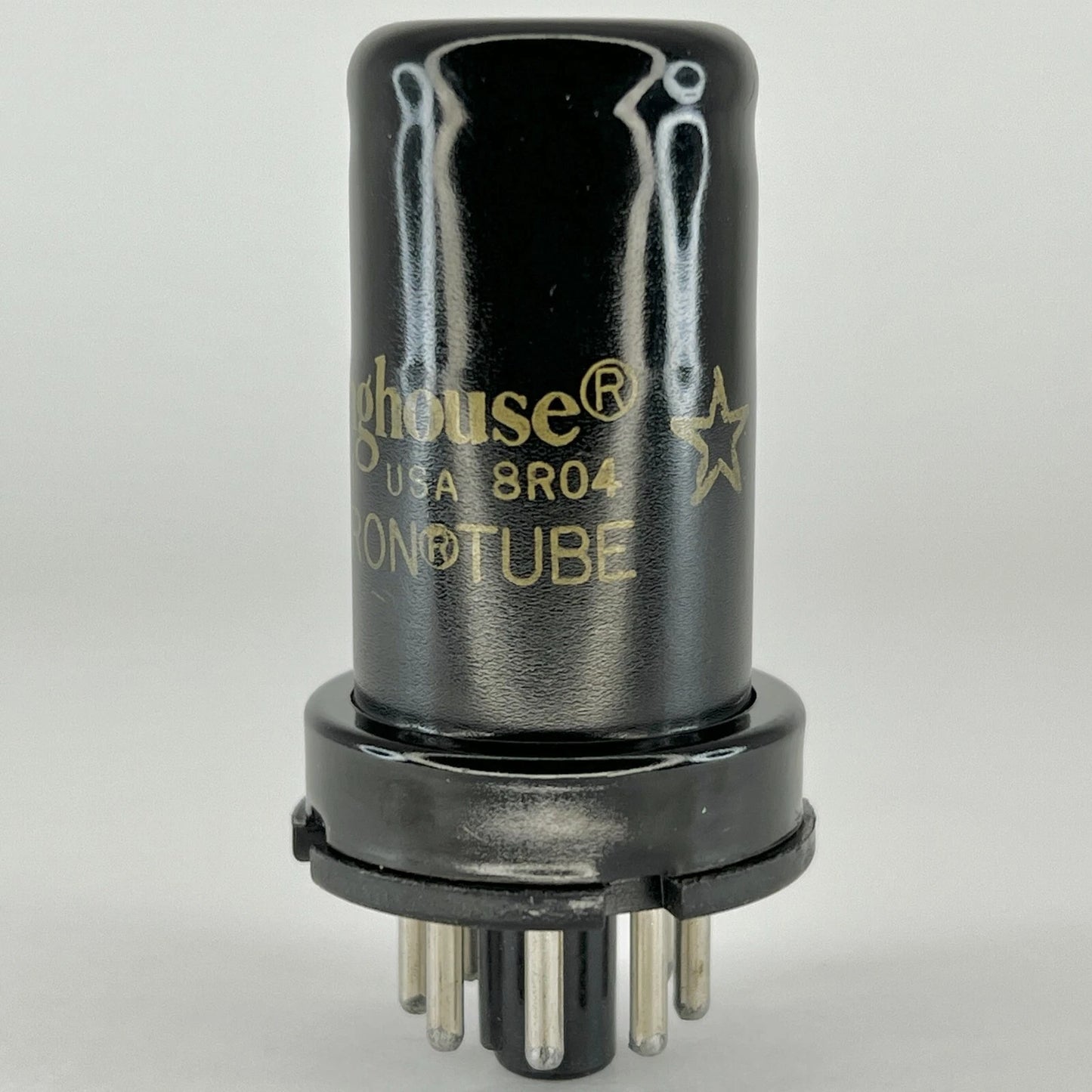 (1) Tested Westinghouse 6SJ7 Tube Date Code 8R04 6SJ7 Sharp Cutoff Pentode (a)