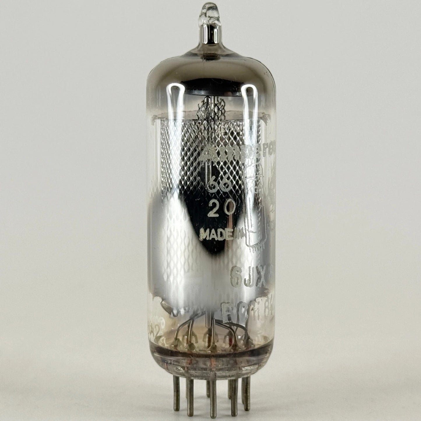 (1) Tested Amperex Bugle Boy 6JX8 ECH84 Tube Holland Date Code ◢6A2 6JX8 Tube