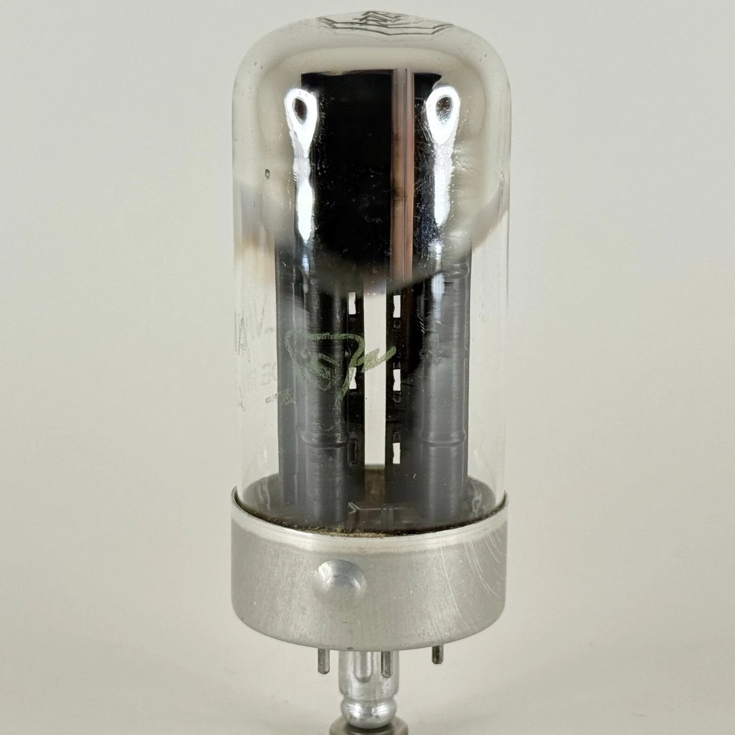 (1) Tested 1951 Sylvania 5AZ4 Tube with Box Code 1-52 Loctal Tube Rectifier (b)