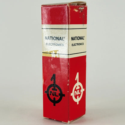 (1) Tested National Electronics 5686 Tube with Box Beam Power Vacuum Tube (a)