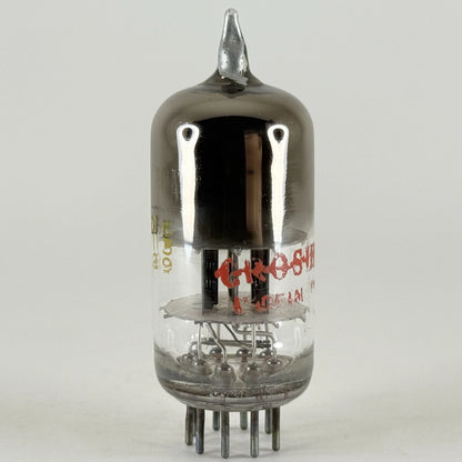 (1) Tested Balanced Crosley 4BQ7A Tube Silver Tipped Code 639 4BQ7 A Twin Triode