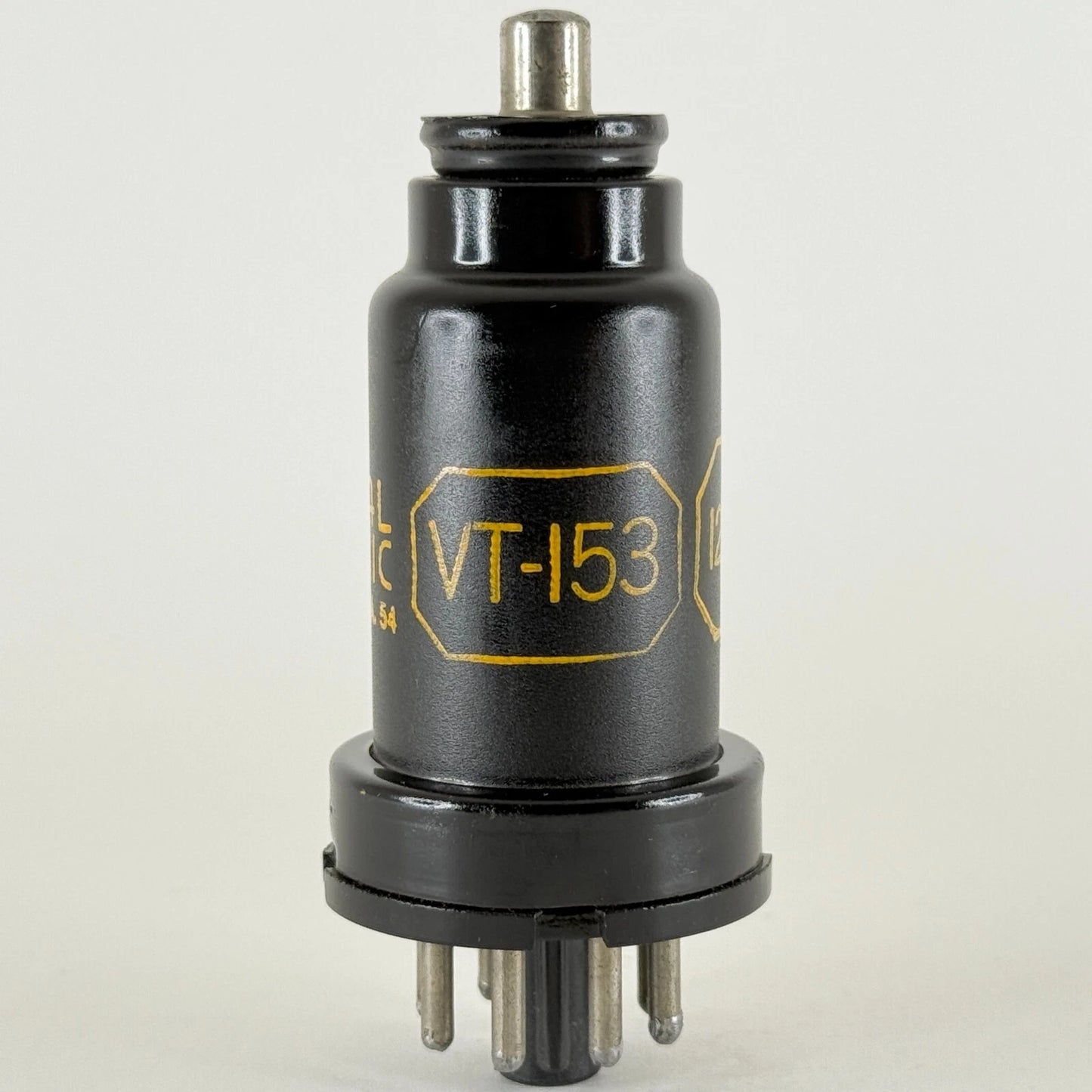 (1) Tested GE 12C8 Tube VT-153 Date Code Y2 Twin Diode Remote Cutoff Pentode