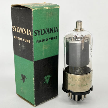 (1) Tested Sylvania 6K8GT Tube with Box Date Code 7-52 Sylvania 6K8 GT Converter