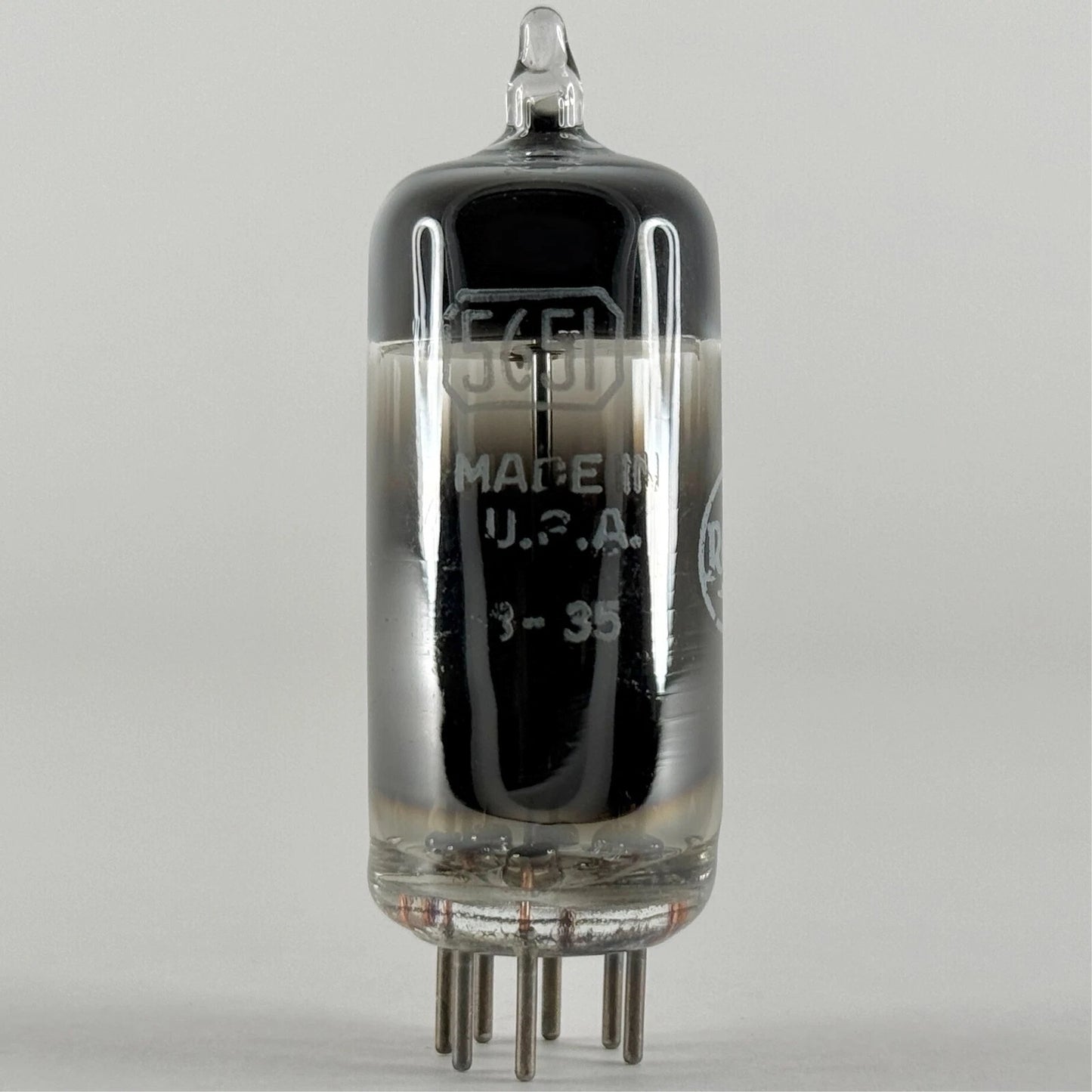 (1) Tested RCA JRC 5651 Tube Date Code 58-35 Voltage Regulator Tube (b)