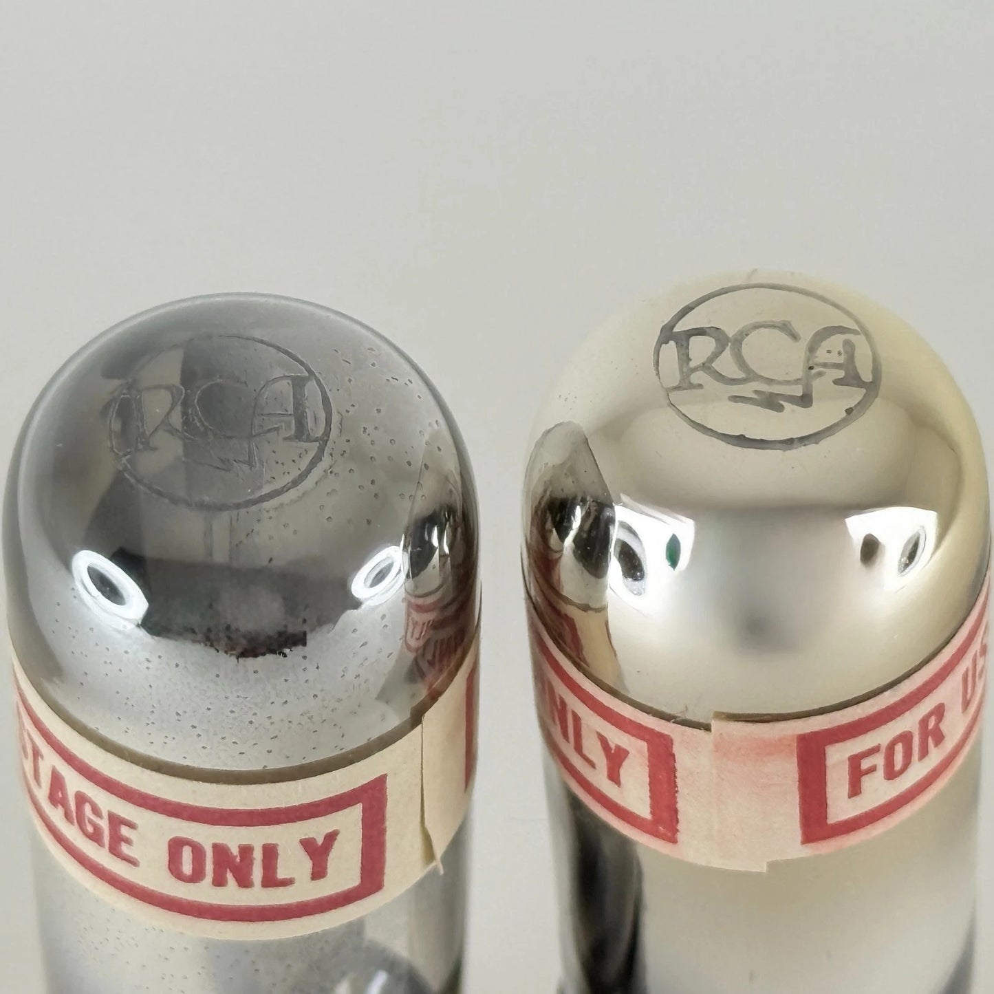 Tested Balanced Matched Pair RCA Radiotron UX-120 Tubes Type 20 UX 120 Tubes (d)