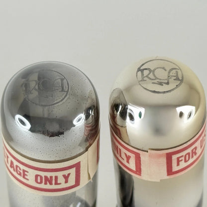 Tested Balanced Matched Pair RCA Radiotron UX-120 Tubes Type 20 UX 120 Tubes (d)