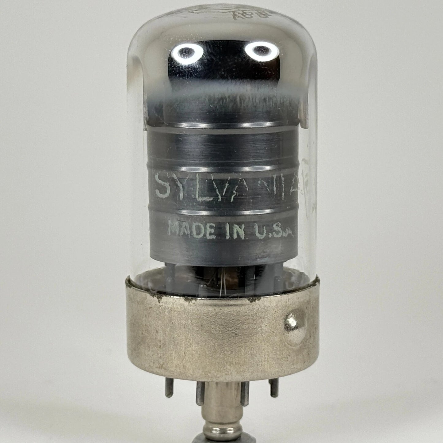 (1) Tested Strong 1956 Sylvania 7C7 Tube with Box Code 6-52 Loctal Pentode Tube
