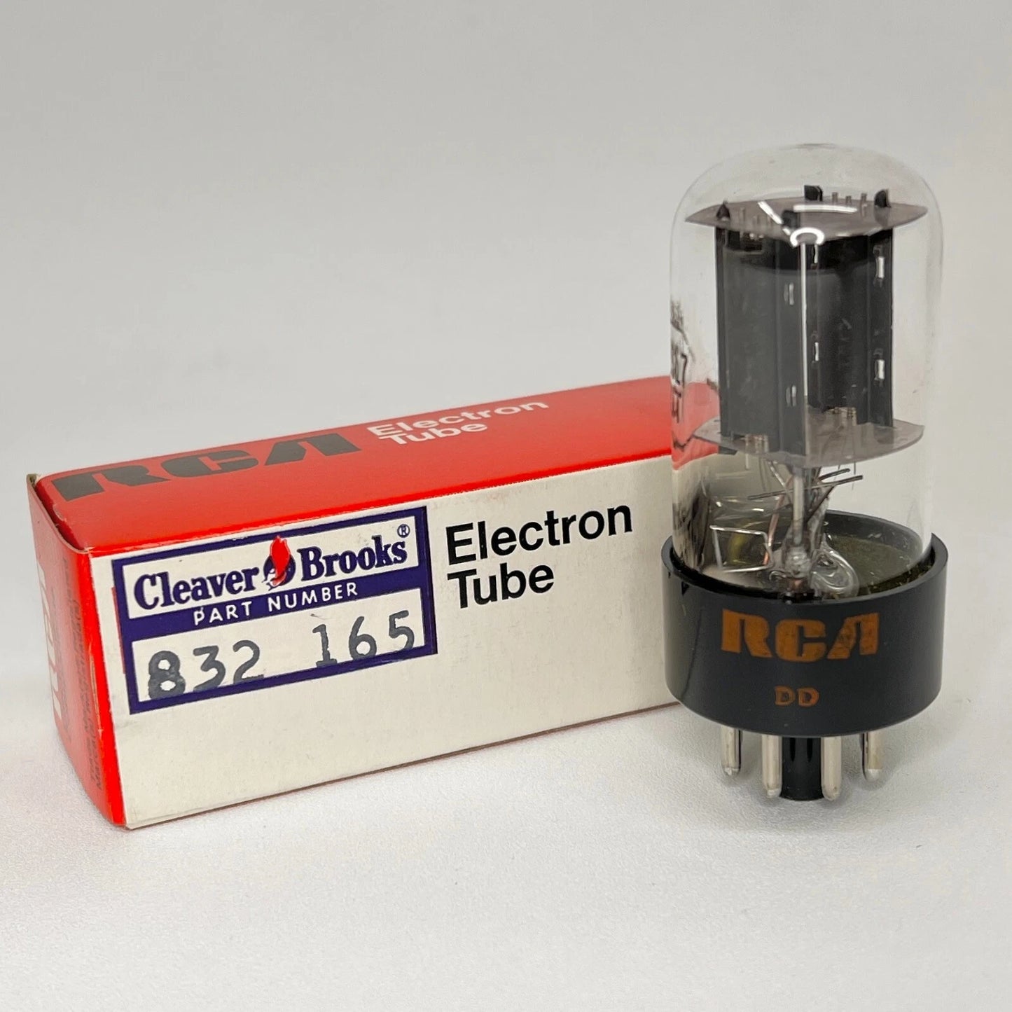 (1) Tested Balanced RCA 12SL7GT Tube Black Plates DD Cleaver Brooks 12SL7 GT (b)
