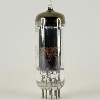 (1) Tested Philco 6CL6 Tube Date Code 56-27 Sylvania EIA 6CL6 Power Pentode Tube