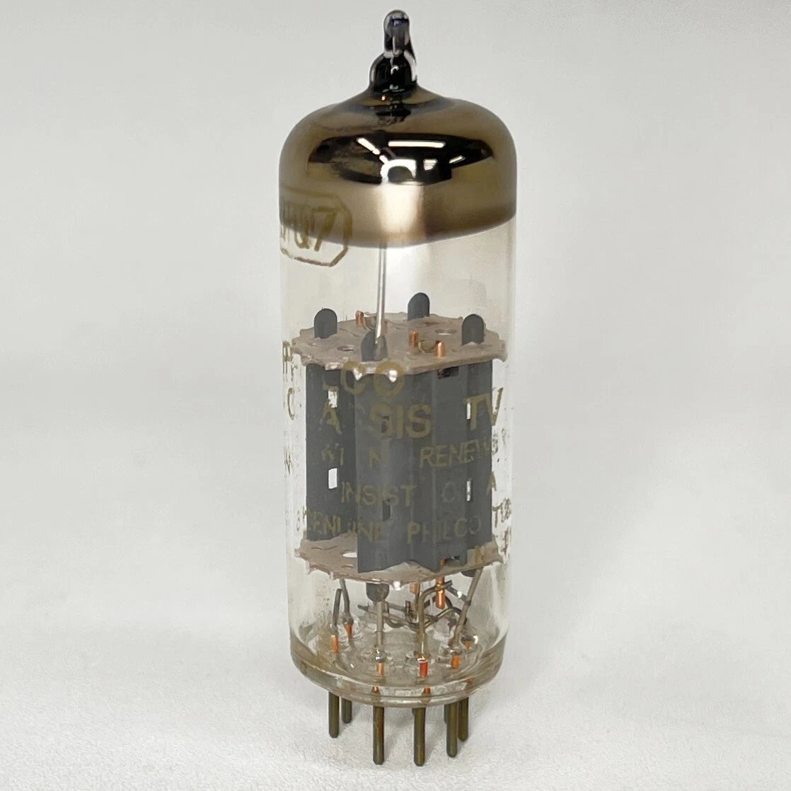 (1) Tested Philco 8FQ7 Tube Date Code N-41 Japan Medium Mu Twin Triode Tube