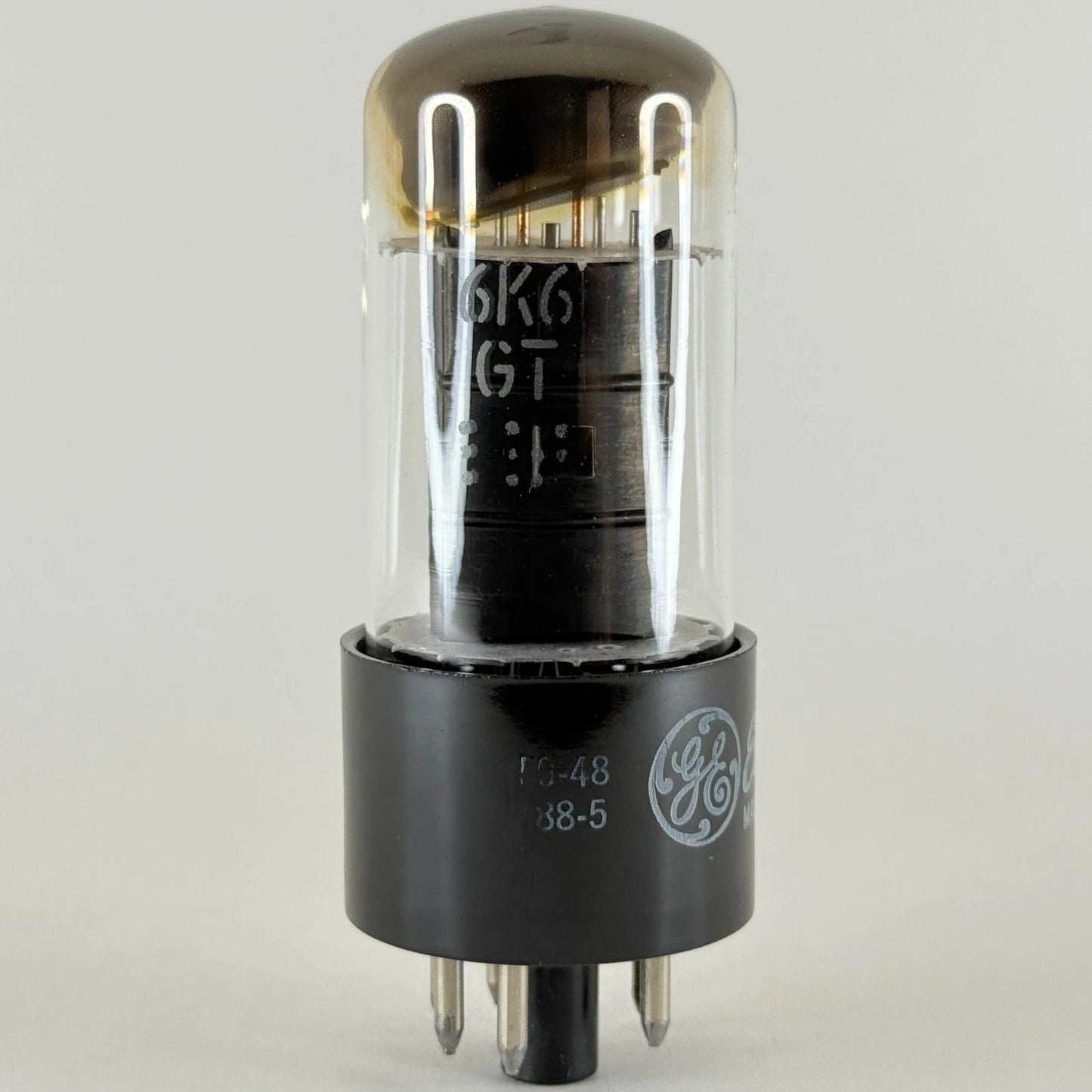 (1) Tested GE 6K6GT Tube Date Code 59-48 General Electric 6K6 GT Pentode Tube