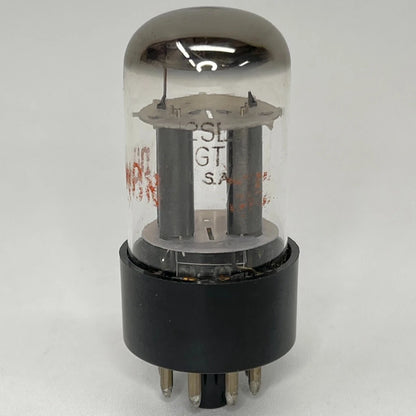 (1) Tested Balanced Dumont 12SL7GT Tube Black Plates & Box 12SL7 GT Twin Triode