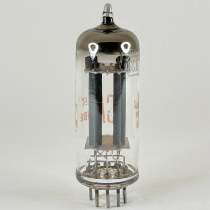 (1) Tested RCA 6GU7 Tube with Box Date Code BT Tall Gray Plates Halo Getter