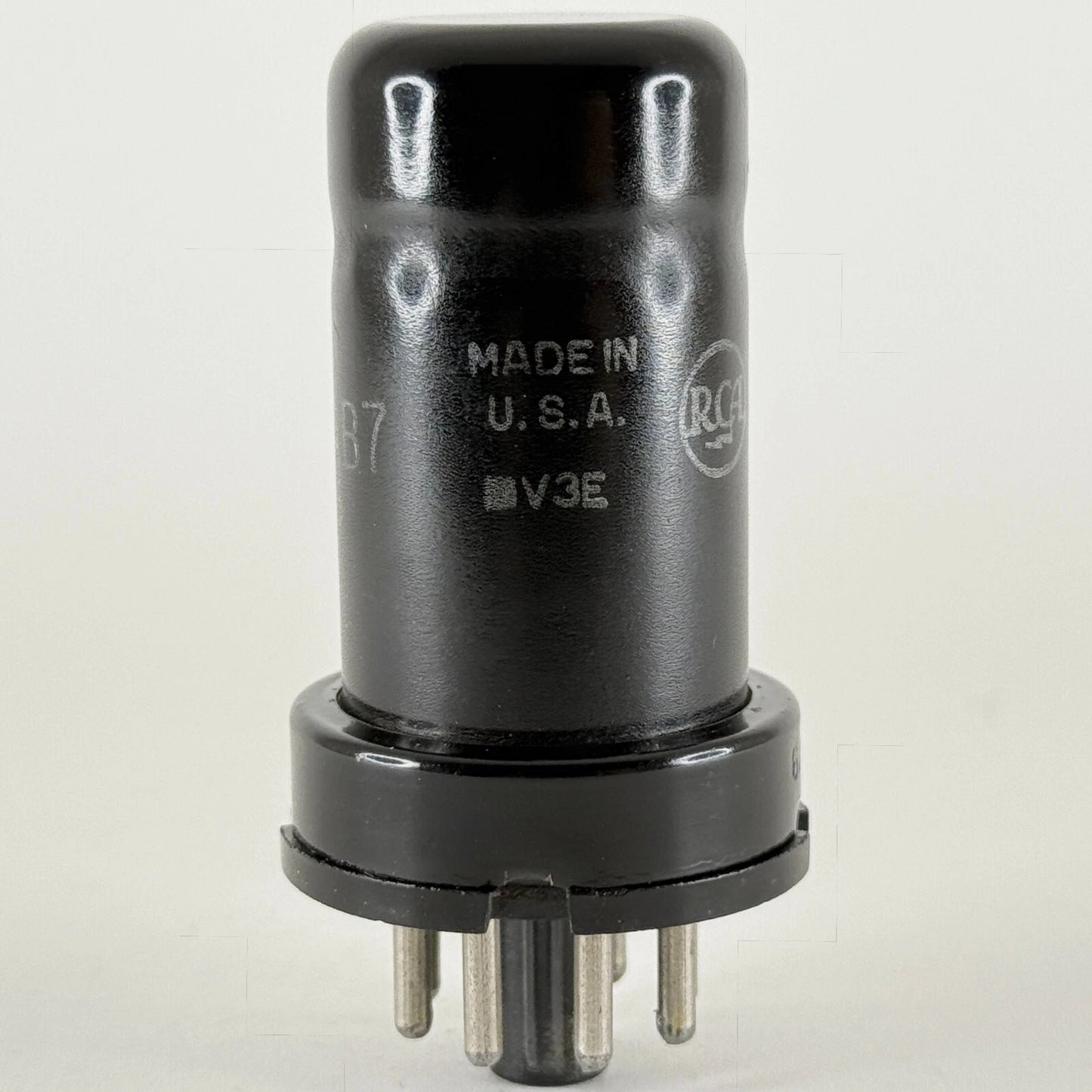 (1) Tested Strong RCA JAN CRC 6AB7 Tube VT-176 Date Code V3E Pentode Tube (a)