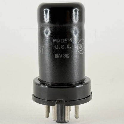 (1) Tested Strong RCA JAN CRC 6AB7 Tube VT-176 Date Code V3E Pentode Tube (a)