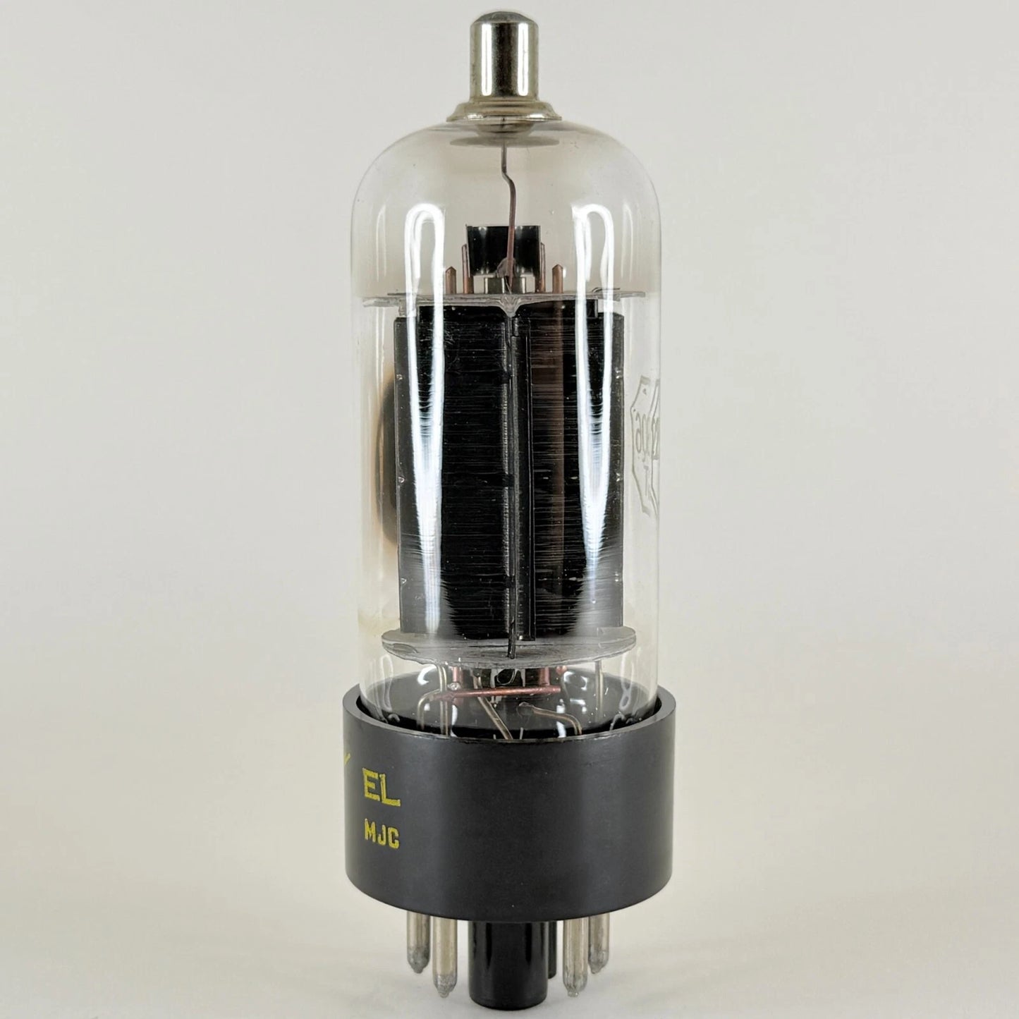 (1) Tested 1958 Sylvania 25BQ6GT Tube Date Code EL MJC 25BQ6 GT Beam Power Tube