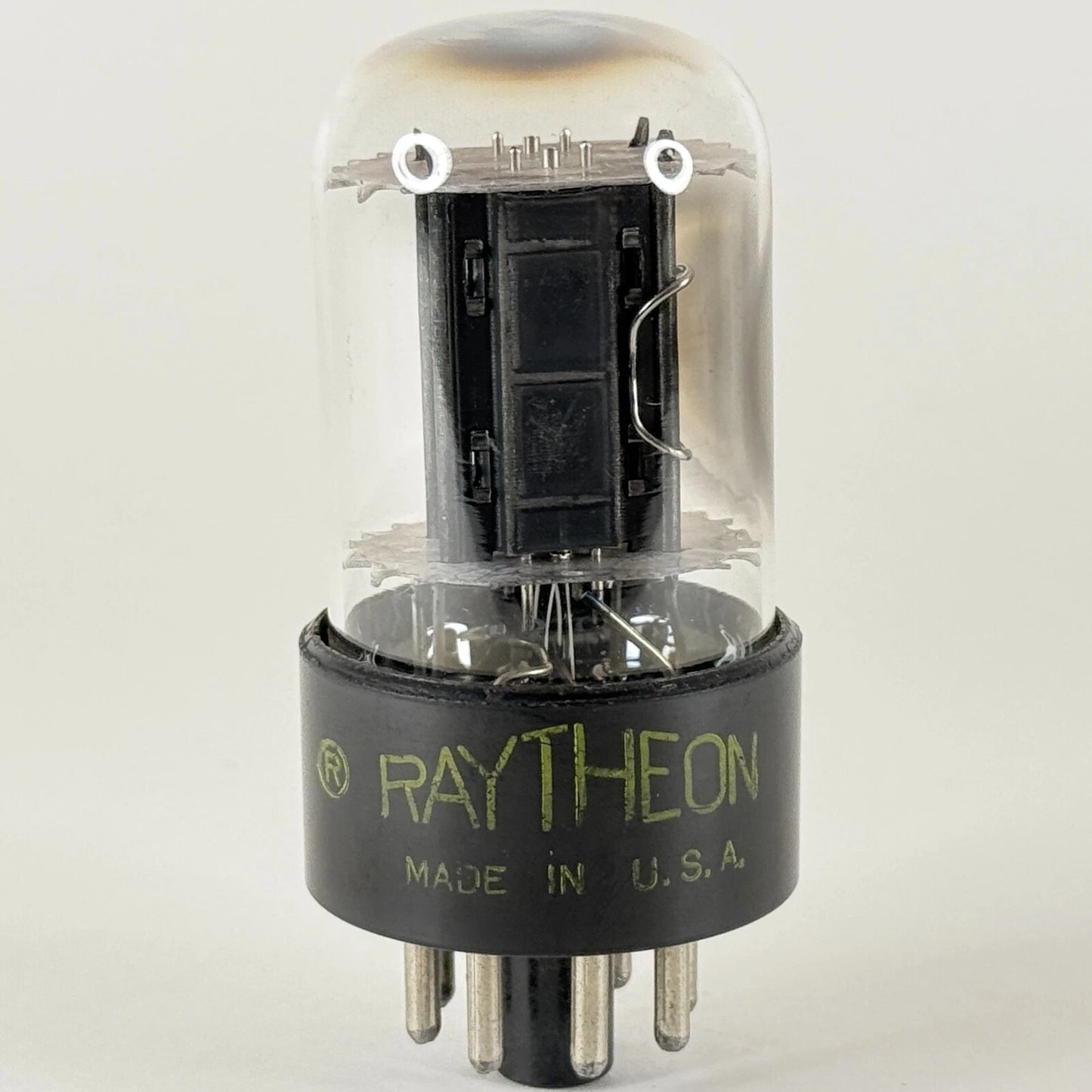 Tested Balanced Strong Raytheon 6SN7GTB Tube Black Plates Code C14 6SN7GT (b)