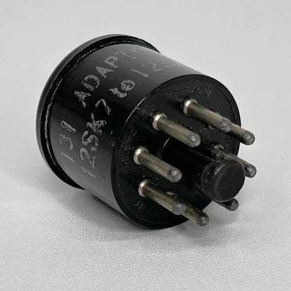 Vintage Adaptol No. 131 Tube Socket Adapter Convert 12SK7 Tube to 12SA7 Tube (c)